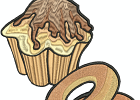 cupcake and donut 001